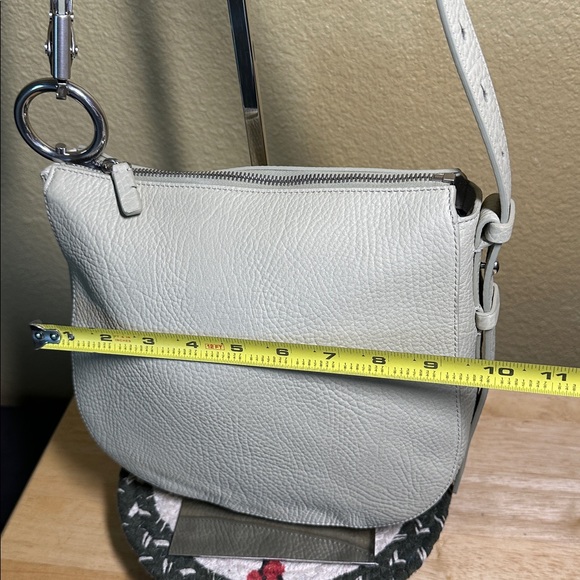 BURBERRY Shoulder Bag with Velvet/Suede Interior & Adjustable Strap - Picture 12 of 16